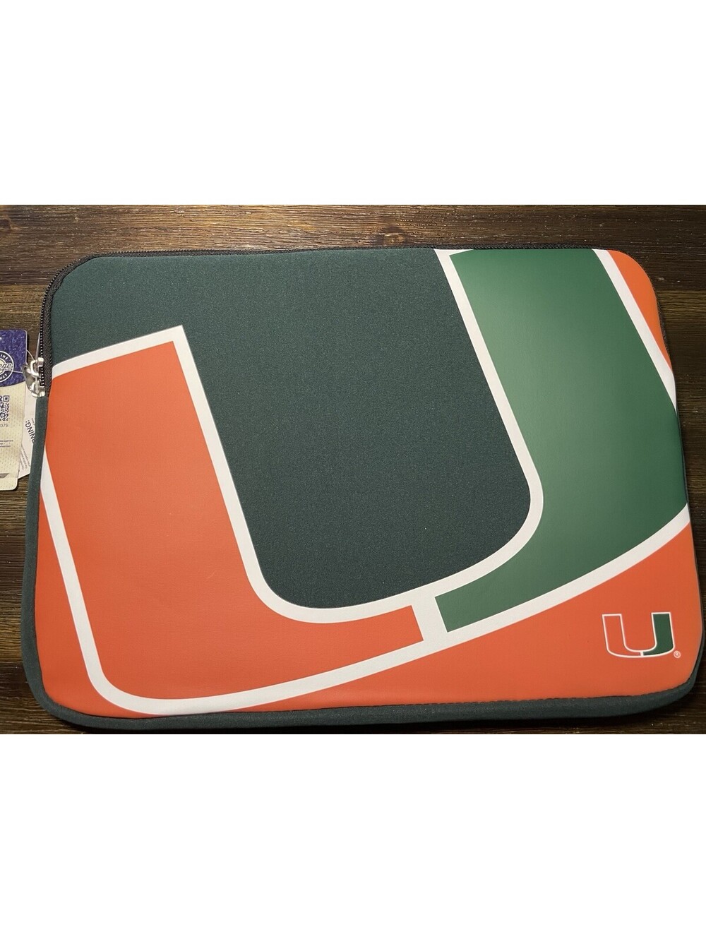 Miami Hurricanes 15" Laptop Case FOCO Computer Sleeve